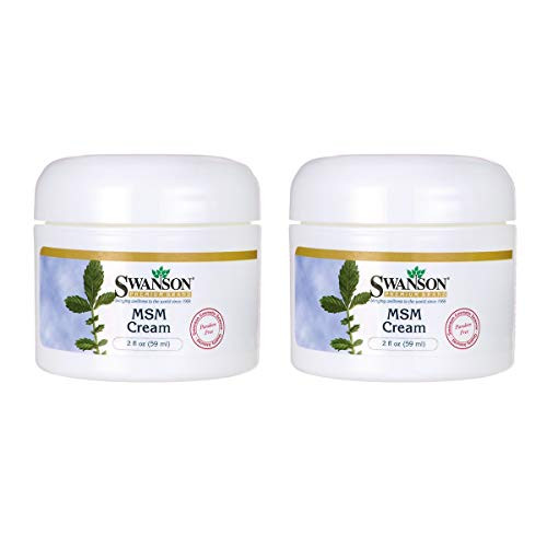 Swanson Msm Cream 2 fl Ounce  59 ml  Cream  2 Pack