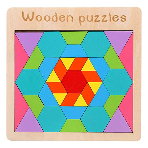 heave Wooden Pattern Blocks Jigsaw Puzzle Animal Geometric Shapes Stacking Games Montessori Early Educational Toys for Toddlers Kids Boys Girls Multicolor heave Wooden Pattern Blocks Jigsaw Puzzle Animal Geometric Shapes Stacking Games Montessori Early Educational Toys for Toddlers Kids Boys Girls Multicolor