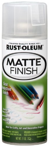 Rust-Oleum 267028 Specialty Clear Matte Spray, Clear, 11-Ounce