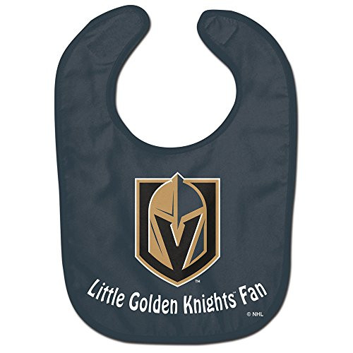 WinCraft NHL Vegas Golden Knights Baby Bib One Size Team Color WinCraft NHL Vegas Golden Knights Baby Bib One Size Team Color
