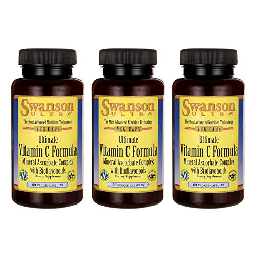 Swanson Ultimate Vitamin C Formula 60 Veg Capsules  3 Pack