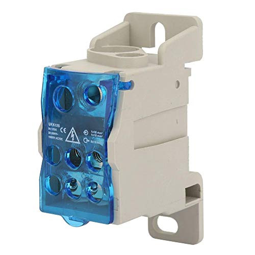 Terminal Block Din Rail Junction Box  Junction Box Block Distribution Box  Electric Wire Connector UKK-125A Distribution Boxes for Power Distribution cabinets