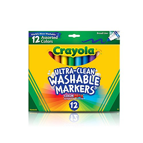 Crayola 12 Ct Ultra-Clean Washable Markers