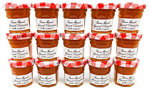 Bonne Maman Mini Apricot Jam  Kosher - 1 oz x 15 pcs