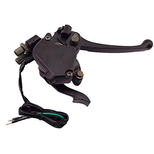 TC-Motor Alloy ATV Thumb Throttle Accelerator Assembly Handle Brake Lever For Chinese Quad 4 Wheeler 50 70 90cc 110cc 125cc 150cc 250cc