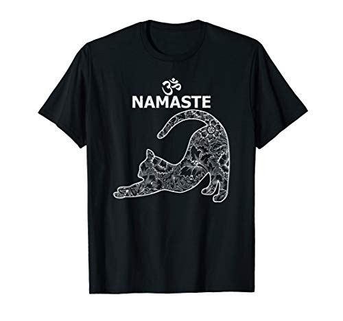 Cat Yoga Namaste OM - Funny Yoga T-shirt for Women T-Shirt Cat Yoga Namaste OM - Funny Yoga T-shirt for Women T-Shirt