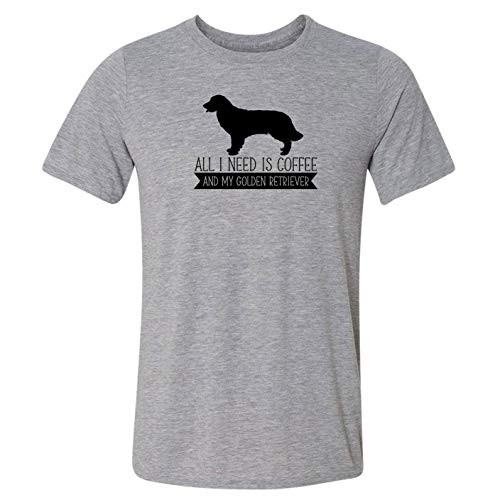All I Need is Coffee and My Golden Retriever T-Shirt