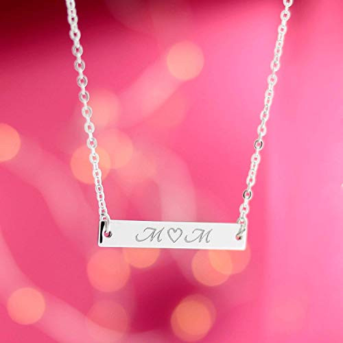 Personalized Name Bar necklace 16k Gold White Gold Rose Gold Plated Dainty Personalized Bar Christmas Bridesmaids Gift Personalized Name Bar necklace 16k Gold White Gold Rose Gold Plated Dainty Personalized Bar Christmas Bridesmaids Gift