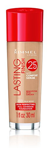 Rimmel Lasting Finish Foundation  True Beige  1 Fluid Ounce