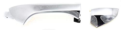 Exterior Front Door Handle Compatible with HONDA ACCORD 2008-2012 RH Chrome USA Japan Built Sedan Coupe   Rear