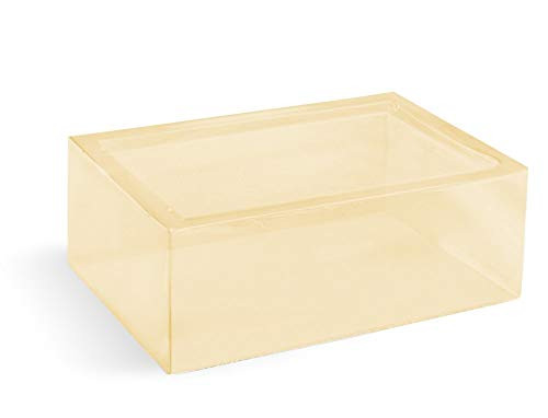 Crafter s Choice 2 Lb. Block Detergent Free Honey Melt  and  Pour Soap Base  Light Amber