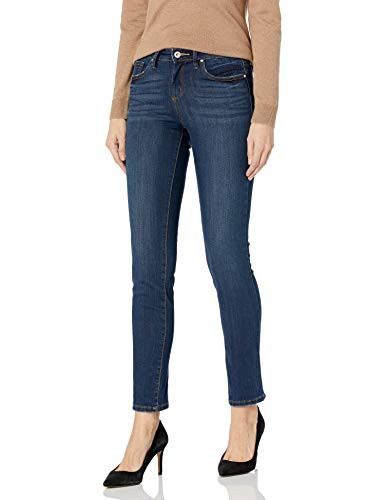 Jessica Simpson Women s Misses Arrow Straight Ankle Jean  Jackson - Wide Cuff  25