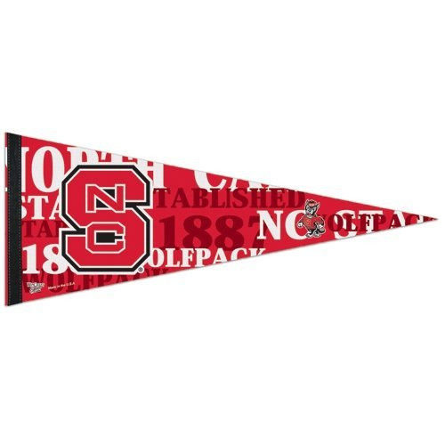 WinCraft NCAA North Carolina State University Premium Pennant 12 inch x 30 inch WinCraft NCAA North Carolina State University Premium Pennant 12 inch x 30 inch
