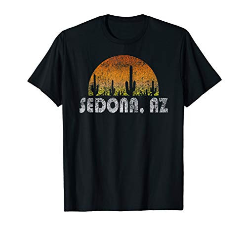 Retro Sedona Arizona Desert Sunset Vintage T-Shirt