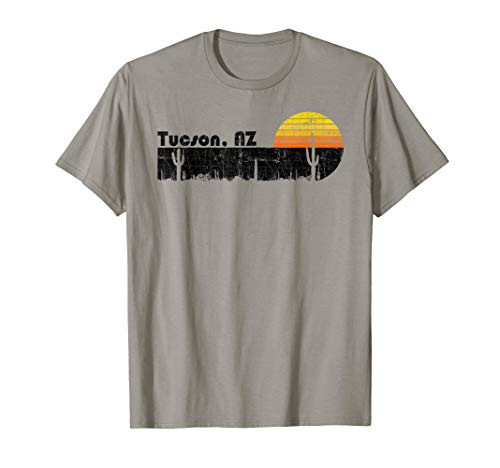Retro Tucson Arizona Desert Sunset Vintage T-Shirt