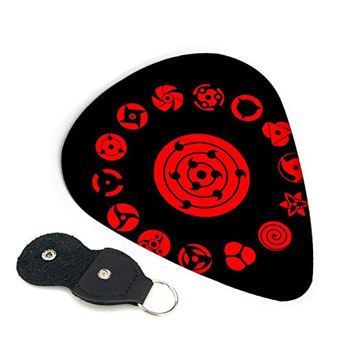 naruto Guitar Picks 6 Pack Universal Guitar Picks for Acoustic and Electric Guitar 0.96mm