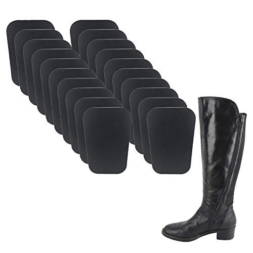 Homend 10 Pairs  20 Sheets  Boot Shaper Form Inserts Boots Tall Support for Women and Men Black  12 Length