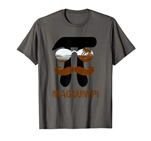 Captain Magnum Science T-shirt Love Pi Day Funny Gift T-Shirt