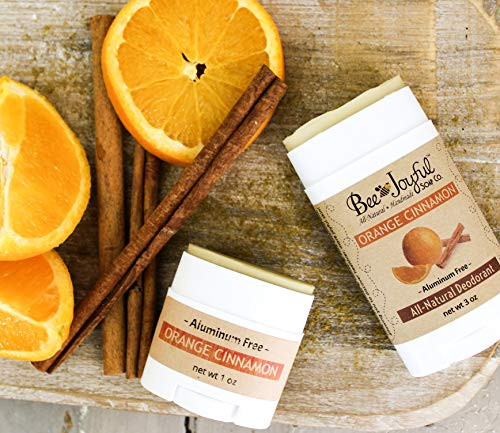 Bee Joyful Deodorant - Orange Cinnamon - All-Natural