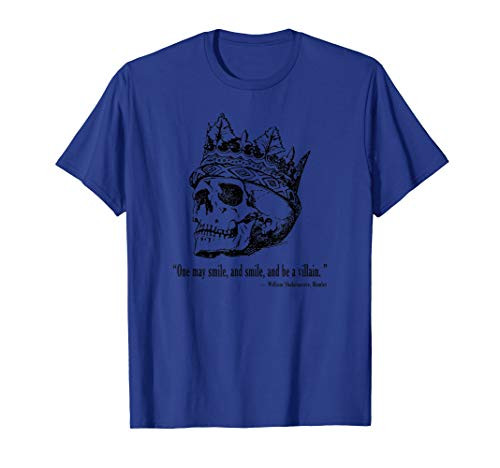 William Shakespeare Hamlet English Drama Villain TShirt William Shakespeare Hamlet English Drama Villain TShirt