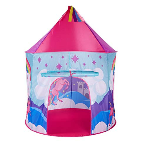 KIDDYCOLOR Tent for Boys or Girls  Unicorn Play Tent Playhouse  Imaginative Games  and  Gift  Foldable Playhouse Toy with Carry Bag for Kids or Toddlers