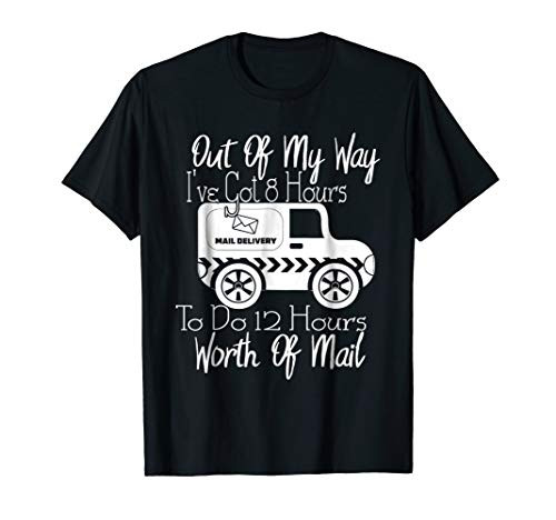 Funny Mailman T-Shirt Mail Pun Tee