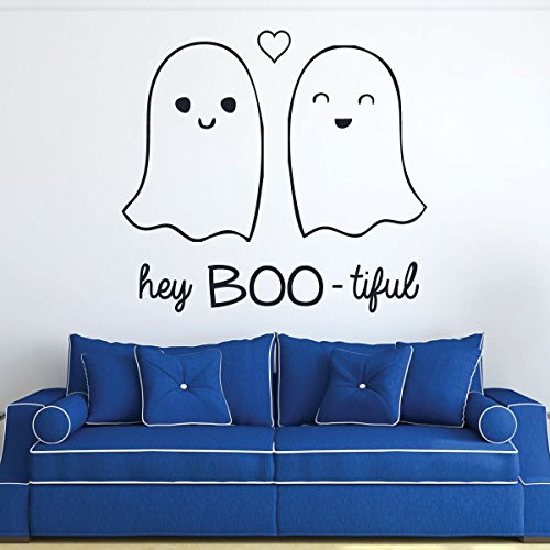 Halloween Decal - Vinyl Wall Art  Ghosts  Halloween Party Decorations  All Hallows Eve