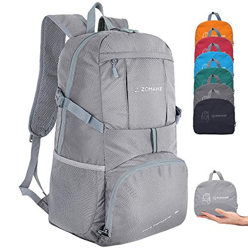 ZOMAKE Ultra Lightweight Hiking Backpack  35L Foldable Water Resistant Travel Daypack Packable Backpack for Outdoor Camping