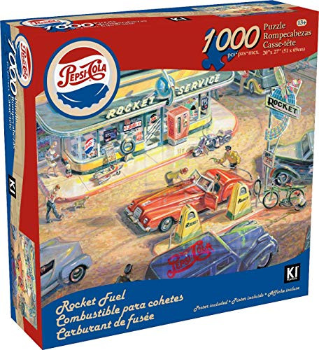 1000 Piece Pepsi COLA Rocket Fuel by Michael Young Jigsaw Puzzle  27X20  by KI Puzzles