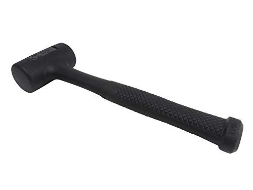 Taytools 467269 28 Ounce Dead Blow Mallet Hammer with Non marring Soft Faces 2 Inch Diameter Face 11-1 2 Inches Overall
