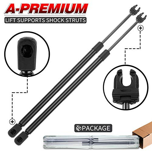 A-Premium Rear Tailgate Lift Supports Shock Struts Compatible with Dodge Viper 2003-2010 2-PC Set