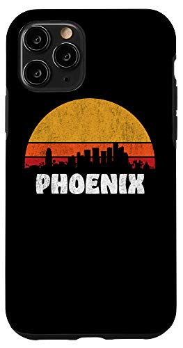 iPhone 11 Pro Phoenix Retro Sunset Skyline - Phoenix Skyline Sunset Case