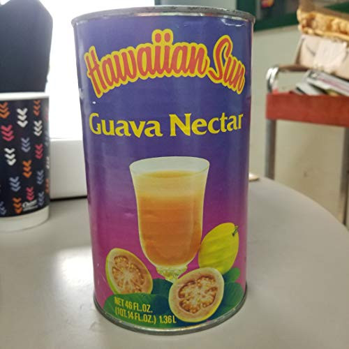 Hawaiian Sun GUAVA NECTAR 46 Ounce Tin  1 Extra Large Can