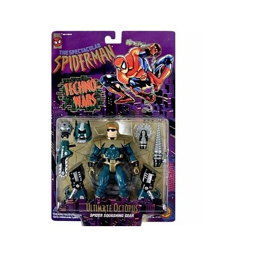 Spider-Man The Spectacular Techno Wars - Ultimate Octopus with Spider Smashing Gear