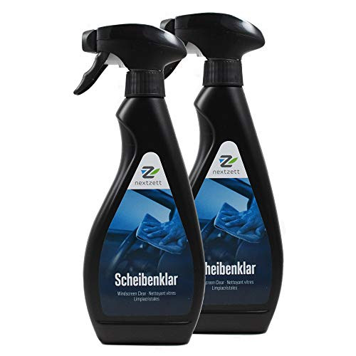 nextzett 92141315 Windscreen Clear  16.9 Fluid_Ounces  2 Pack