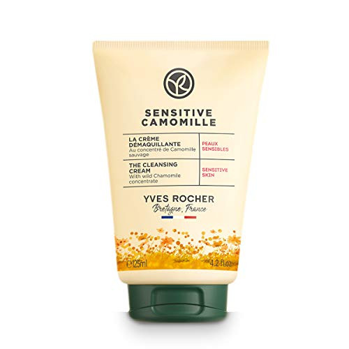 Yves Rocher Soothing Cleansing Cream for Sensitive Skin  Soothes  Hydrates  and  Cleanses  Dermatologically tested  50 ml tube Yves Rocher Soothing Cleansing Cream for Sensitive Skin  Soothes  Hydrates  and  Cleanses  Dermatologically tested  50 ml tube