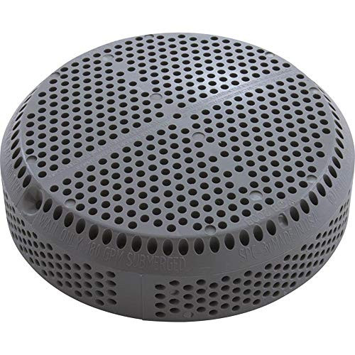 Waterway 642-3637 V 5 inch 3.25 inch HS Super Hi-Flo Suction Cover - Gray