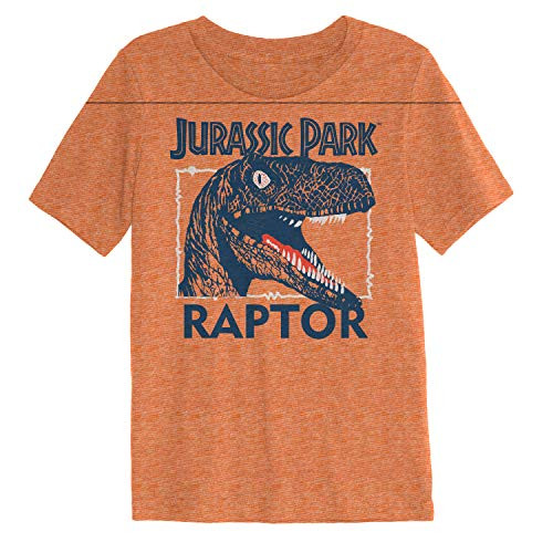 Jumping Beans Boys 4-12 Jurassic World Raptor Graphic Tee 5 Tangerine