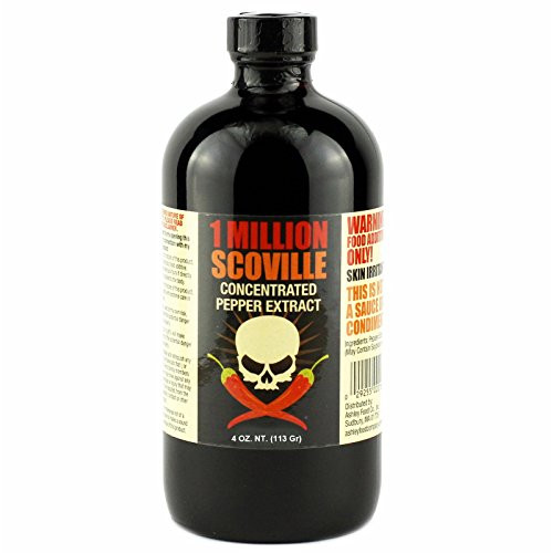 1 Million Scoville Pepper Extract Hot Sauce  4oz