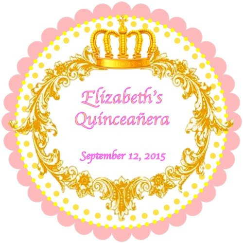 40 Round Labels 2 inch Personalized Princess Girl Stickers  Princess Custom Hangtags  Party Favors Labels  Cupcake Toppers  Choice Of Size