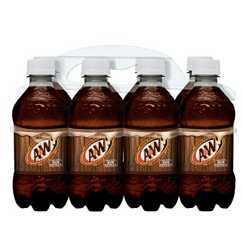 A and W Root Beer Soda  12 Fl Oz  pack of 8