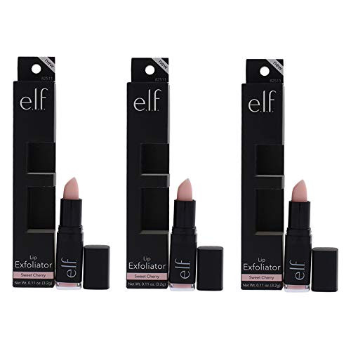 Lip Exfoliator - Sweet Cherry Tart by e.l.f. for Women - 0.11 oz Lip Treatment -  Pack of 3