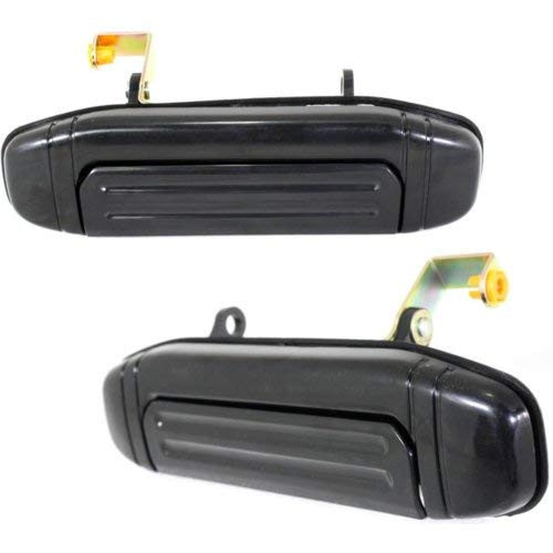 Evan-Fischer EVA18772067018 Exterior Door Handles for Set of 2 Rear Left and Right Side Plastic Primed