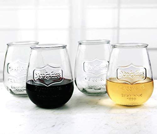 Yorkshire Set of 4 - Clear 20oz. stemless wine