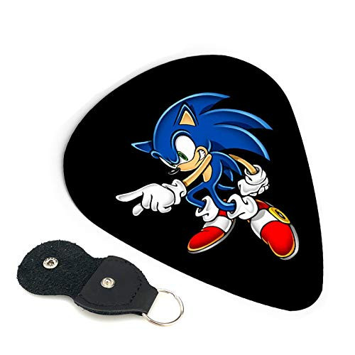 Xshuhua Sonic Guitar Picks 6 Pack Universal Guitar Picks for Acoustic and Electric Guitar