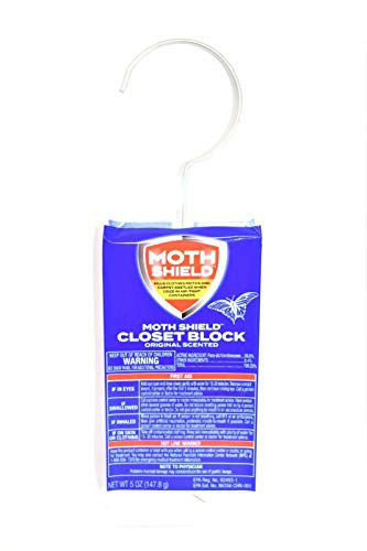 Moth Shield Closet Block Original Scented  Package May Vary  Pack of 6
