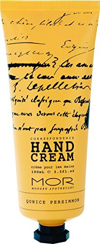 Mor Hand Cream  Quince Persimmon  3.1 Fluid Ounce