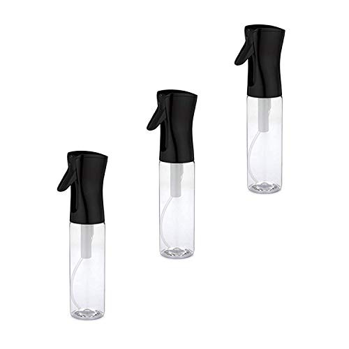 The Bucko Regal Beagle Flairosol Fine Mist Sprayers - 10 oz Black Clear  3 Pack