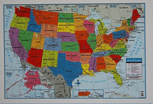 United States Wall Map - 40'' x 28''