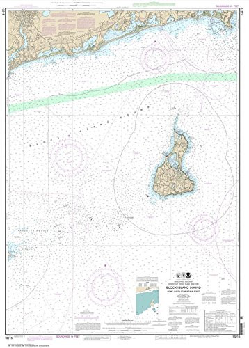 Paradise Cay Publications NOAA Chart 13215  Block Island Sound Point Judith to Montauk Point 34.9 x 48.7  Traditional Paper